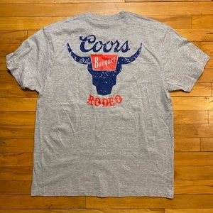 MAD ENGINE Coors Banquet Rodeo T-Shirt